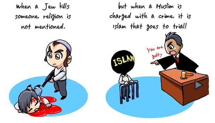 کاریکاتور.مسلمان  کاریکاتور : من مسلمانم مرا بکش ! ooo4com30932bc6a1