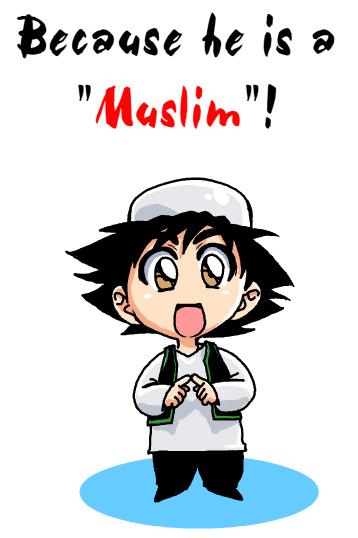 عکس  کاریکاتور : من مسلمانم مرا بکش ! ooo4com6748e4dd97